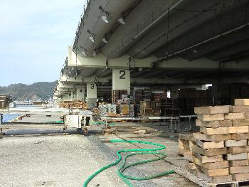 荷揚げ場所 荷揚げ場所